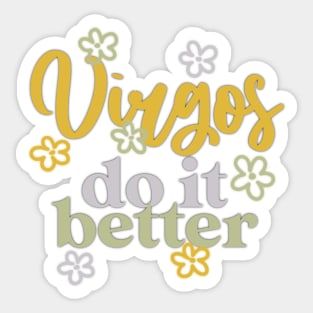 Virgo Sticker